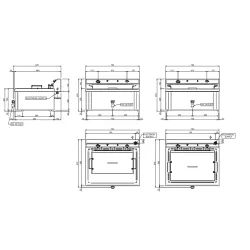 Электрическая фритюрница EF20BP 18-20L