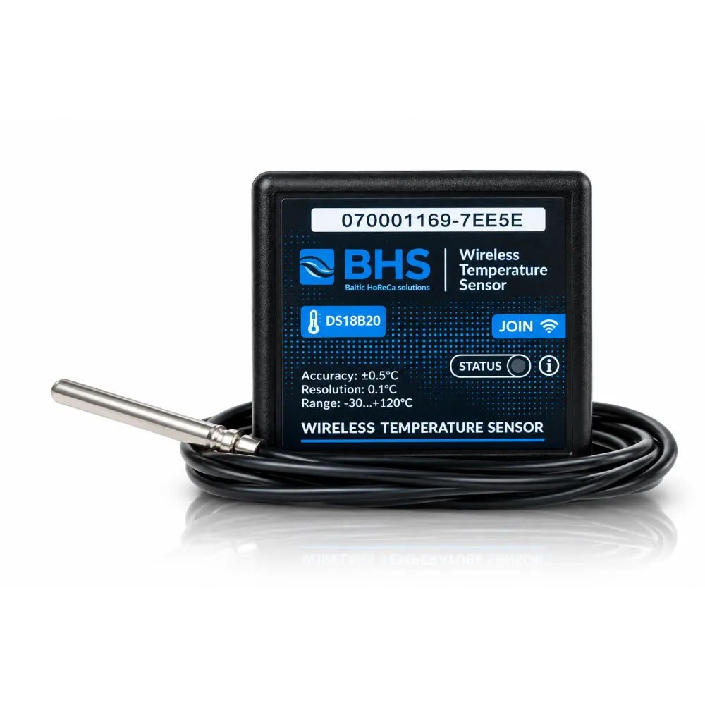 BHS Беспроводной датчик температуры с зондом BBDS18B20