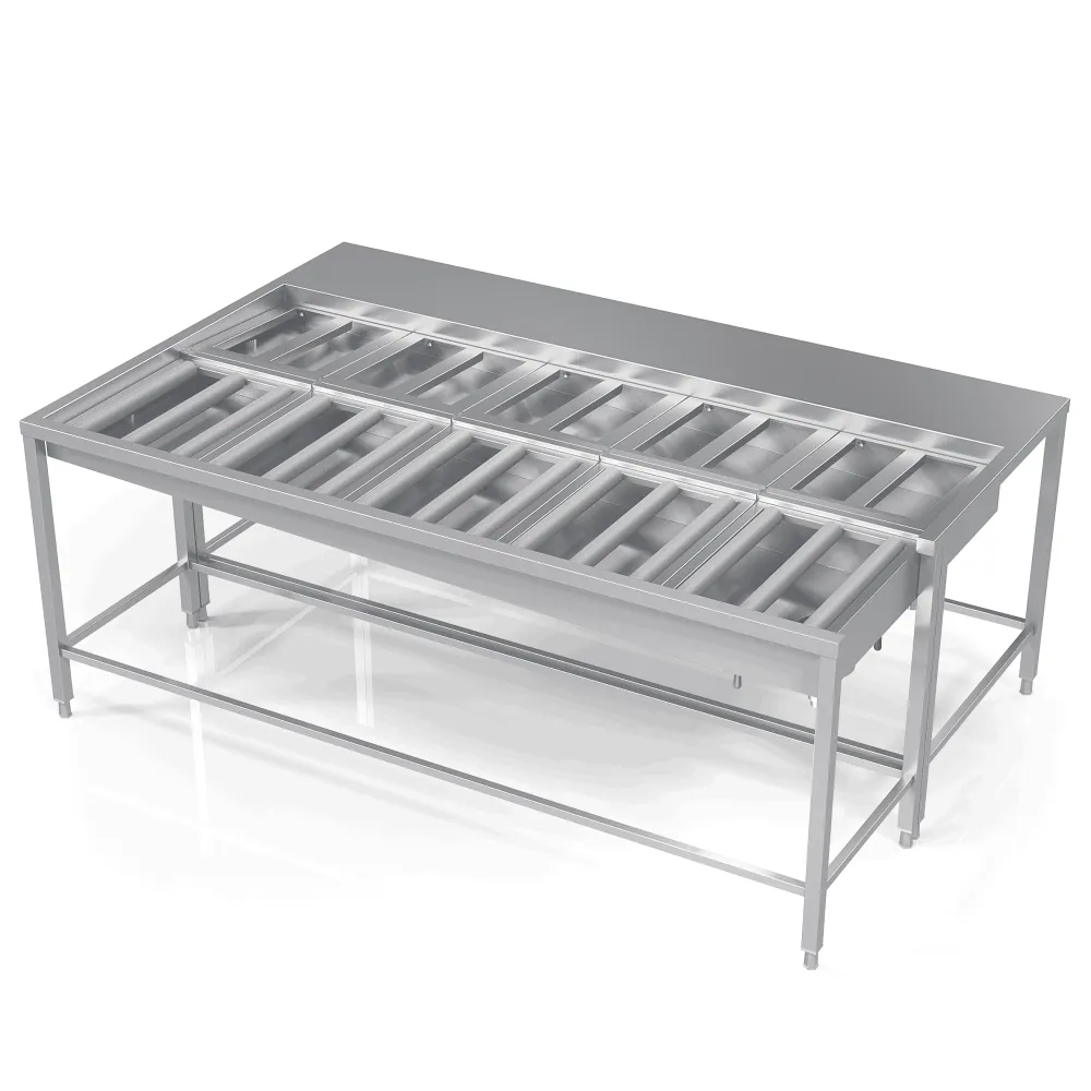 Сортировочный стол с роликами A 1400