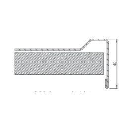 Столешница из нержавеющей стали 1000