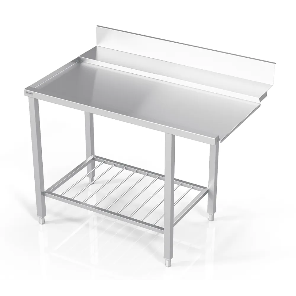 Стол с полкой-решеткой 2200