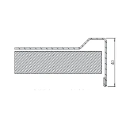 Столешница из нержавеющей стали 400