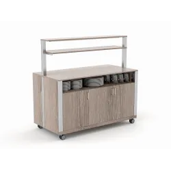 НЕЙТРАЛЬНЫЙ МОДУЛЬ С ВЕРХНИМИ ПОЛКАМИ, ДВЕРЦАМИ И ОТДЕЛЕНИЕМ ДЛЯ ПОСУДЫ ATHENA SAL VP 3 AL