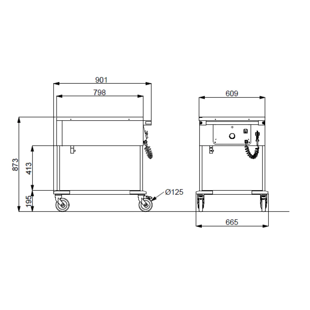 ГОРЯЧИЙ МАРМИТ НА КОЛЕСАХ COMPASS 2BM