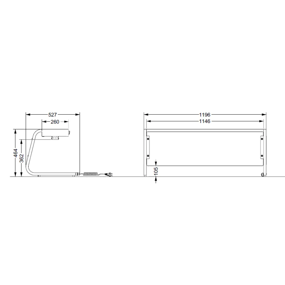 ОТДЕЛЬНО СТОЯЩАЯ ПОЛКА С ГАЛОГЕННЫМИ ЛАМПАМИ HALO 3