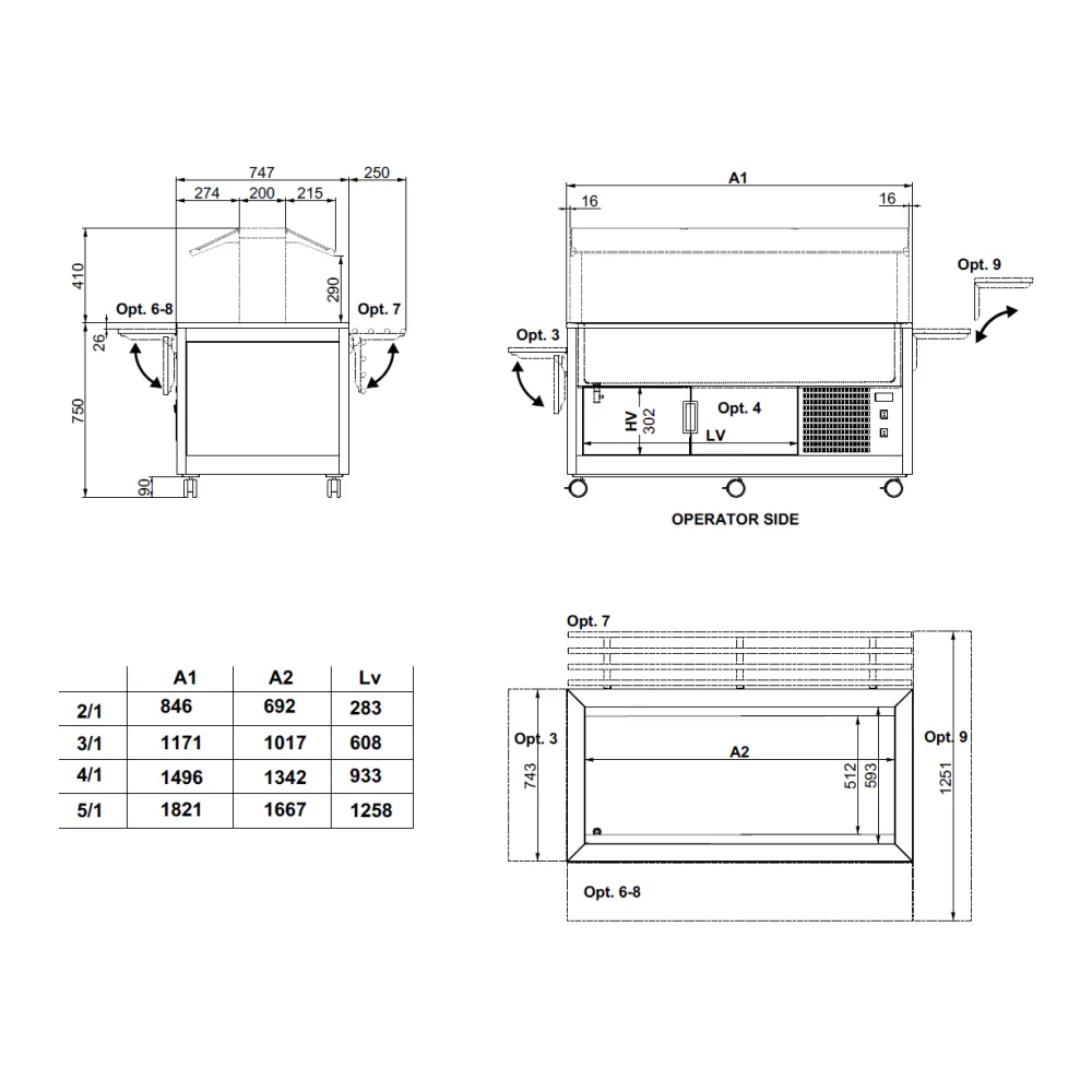 ХОЛОДИЛЬНЫЙ БУФЕТ KIDS 3R