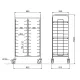 ТЕЛЕЖКА ДЛЯ ПОДНОСОВ TRAY 24