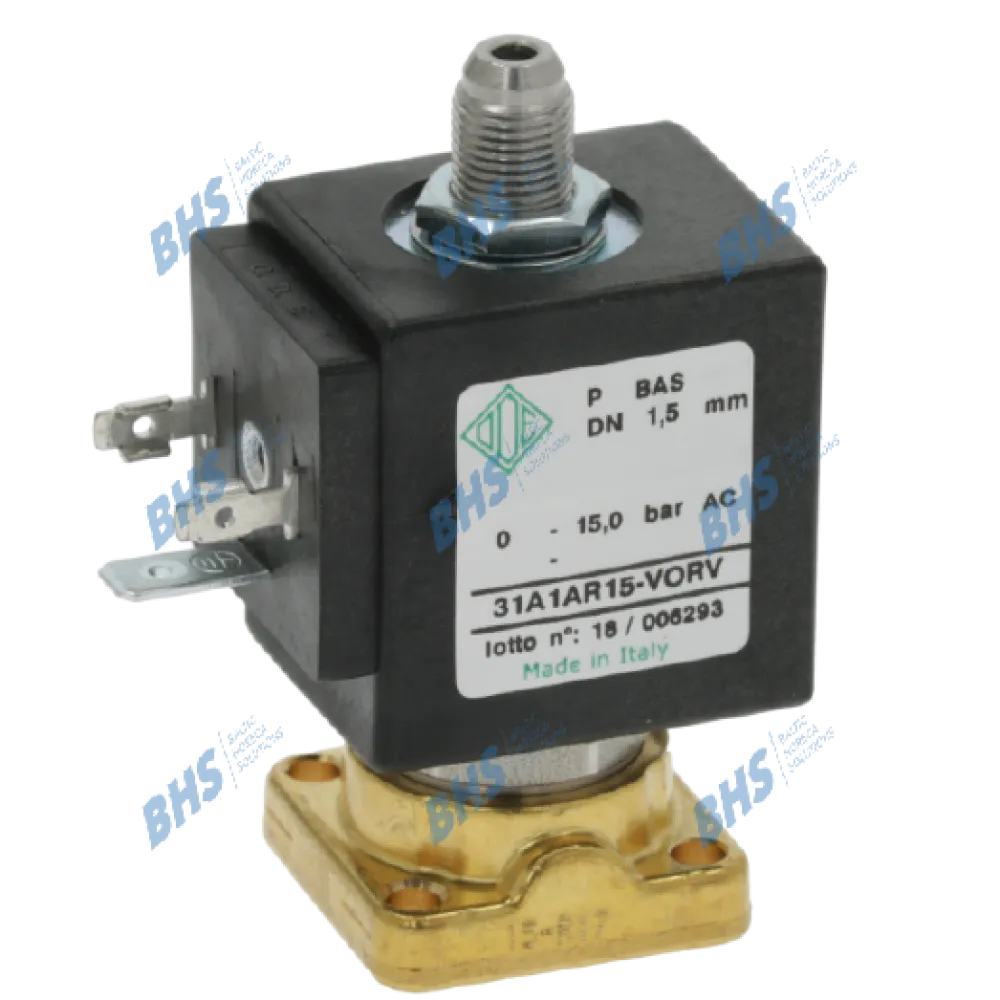 SOLENOID VALVE ODE 3 WAYS 230V 8W