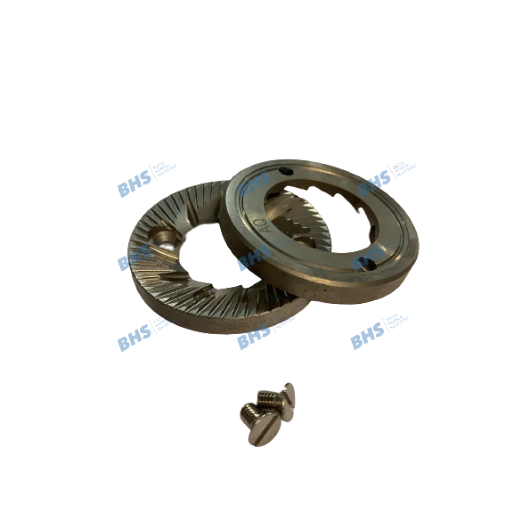 Grinding discs set 2-hole