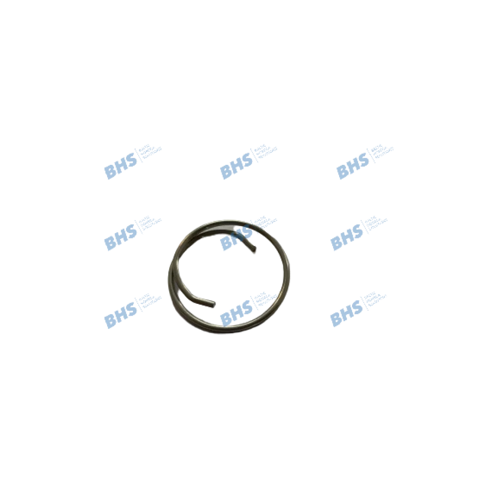 Spring friction piston