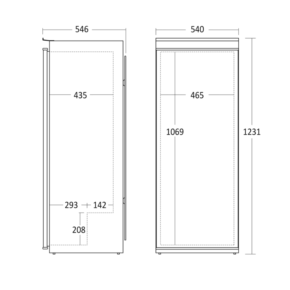 Встраиваемый холодильник BIK 222 W