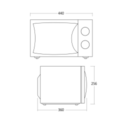 Микроволновая печь MIG 20 B