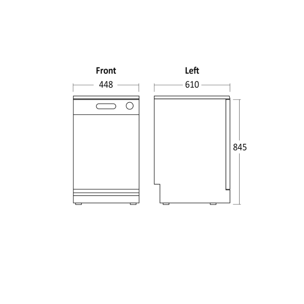 Посудомоечная машина SFO 4502 W