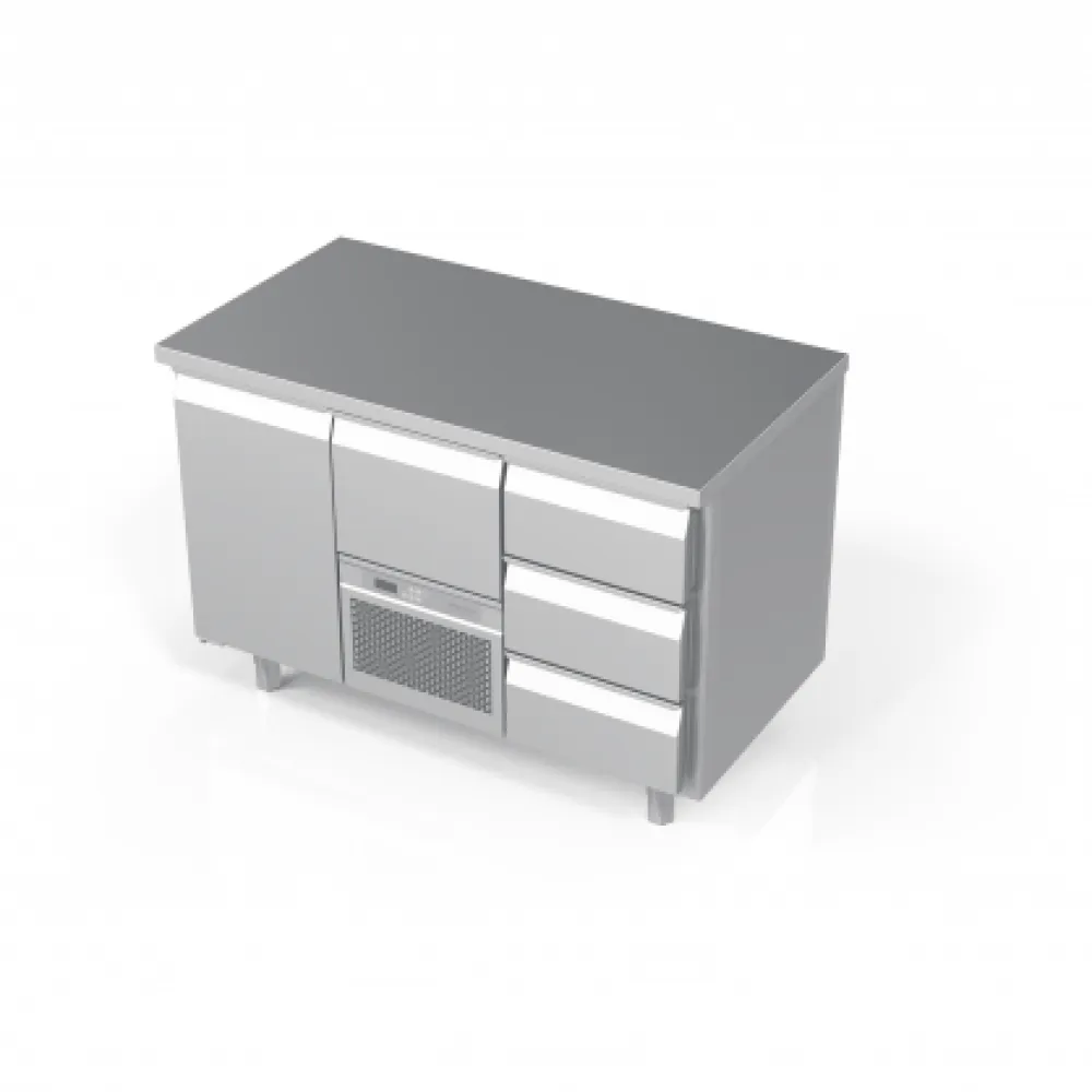 Холодильный стол с подъемным механизмом P240 1500 мм