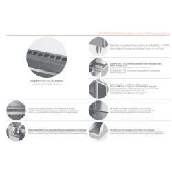 Стол-саладетта P111 940 мм