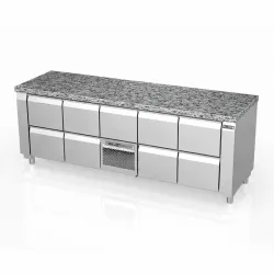 Холодильный стол с гранитной столешницей 2130 мм P414