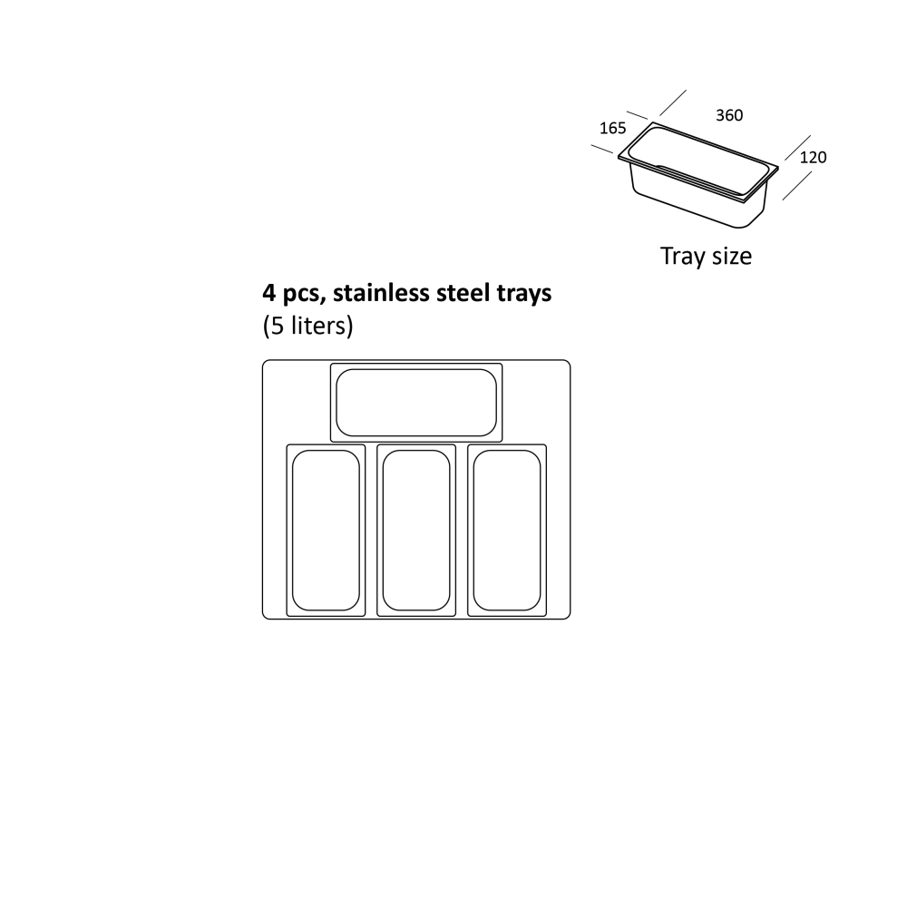 Морозильная витрина SIC4WB