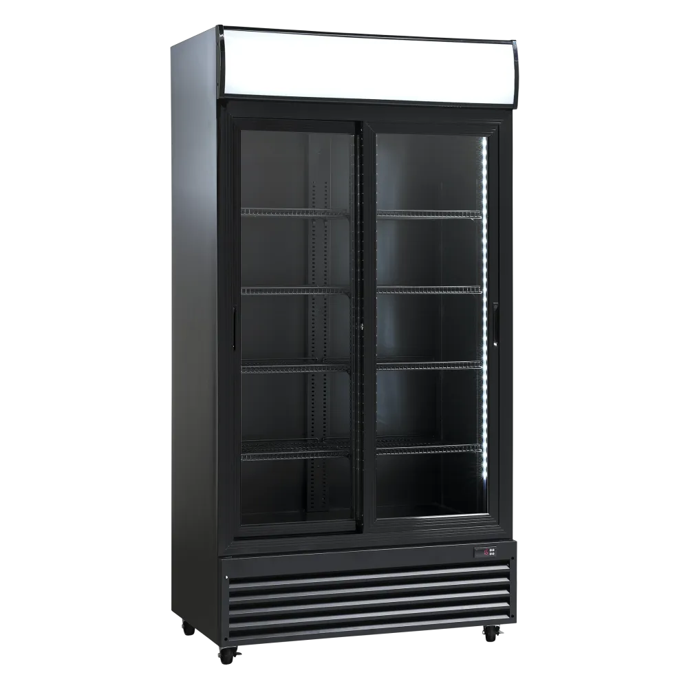 Витрина с распашными дверцами SD802BSLE