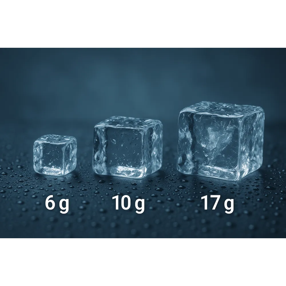 Генератор льда KQ452, 450kg/24h