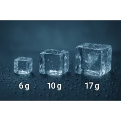 Генератор льда KQ452, 450kg/24h