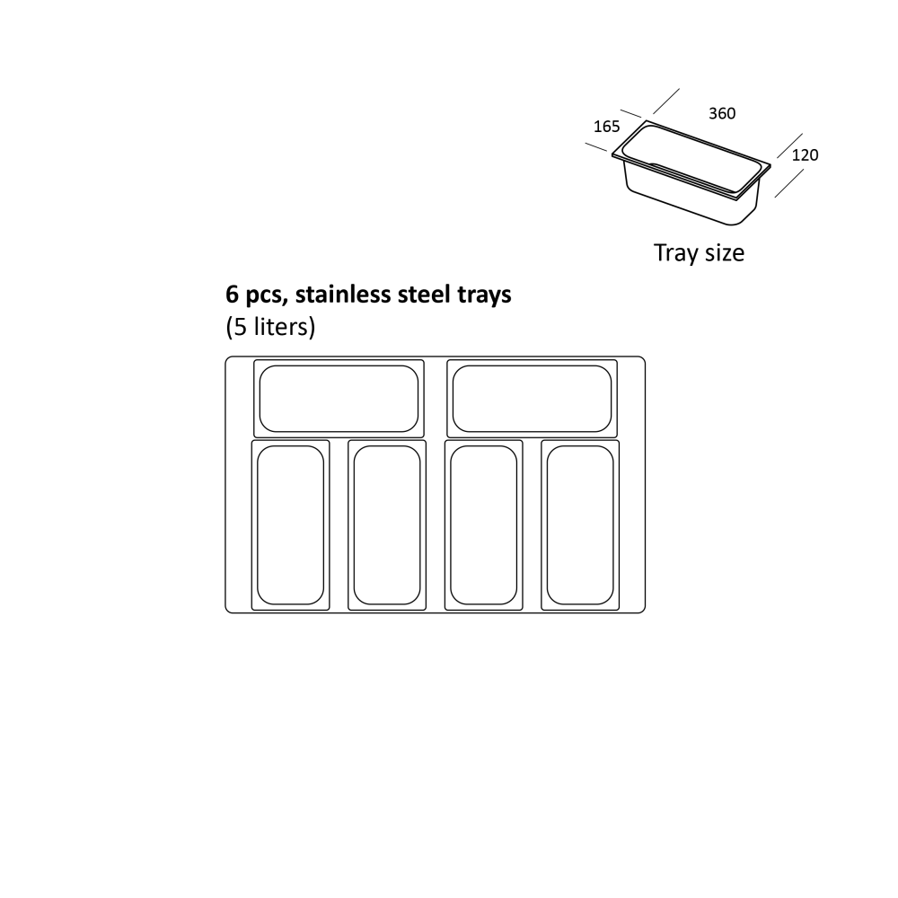 Морозильная витрина SIC6WB