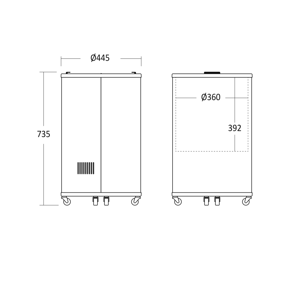 Импульсная витрина TK42BE