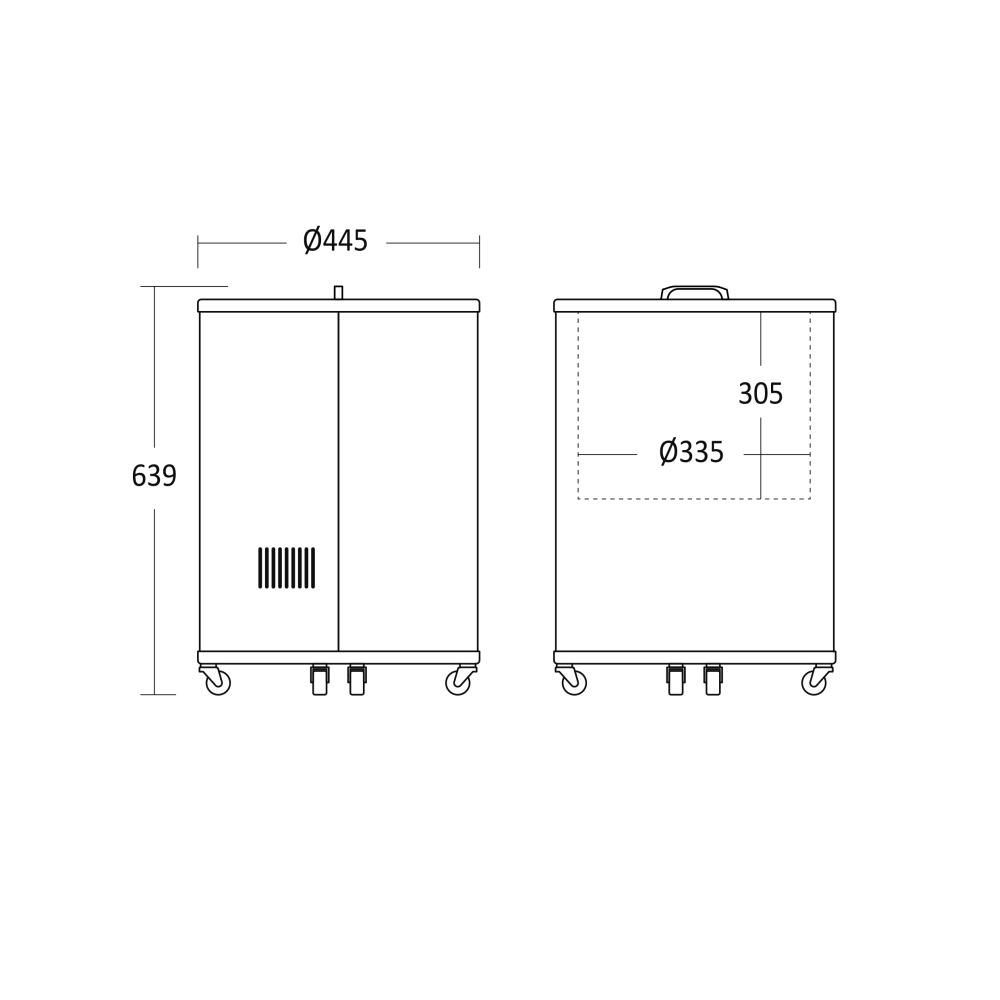 Импульсная витрина CC30BC