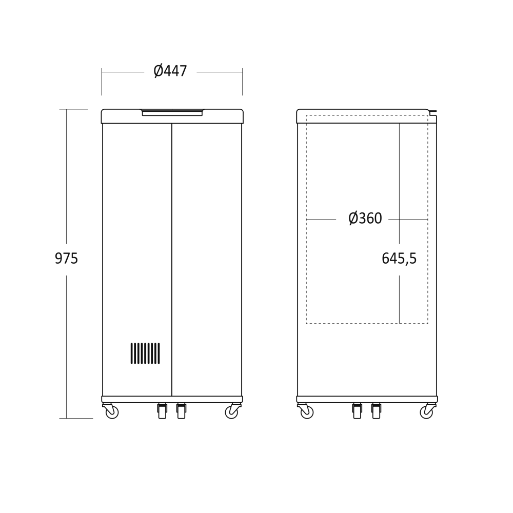 Импульсная витрина CC66BCLL