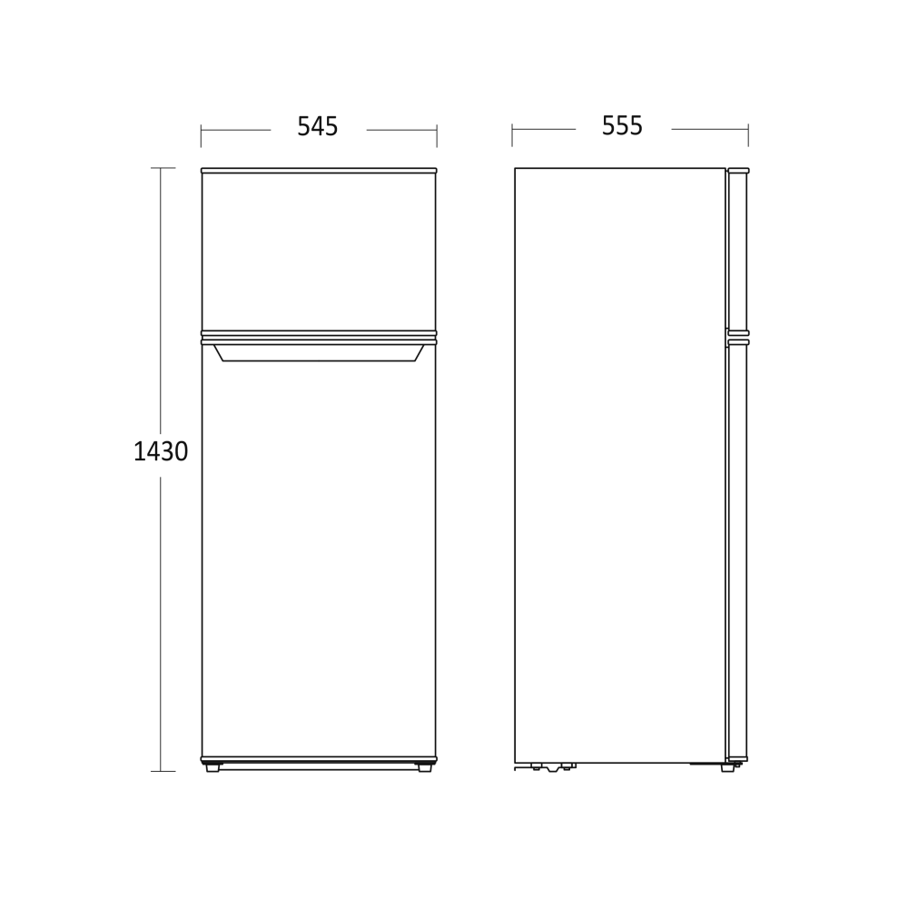 Холодильник CBF206WE