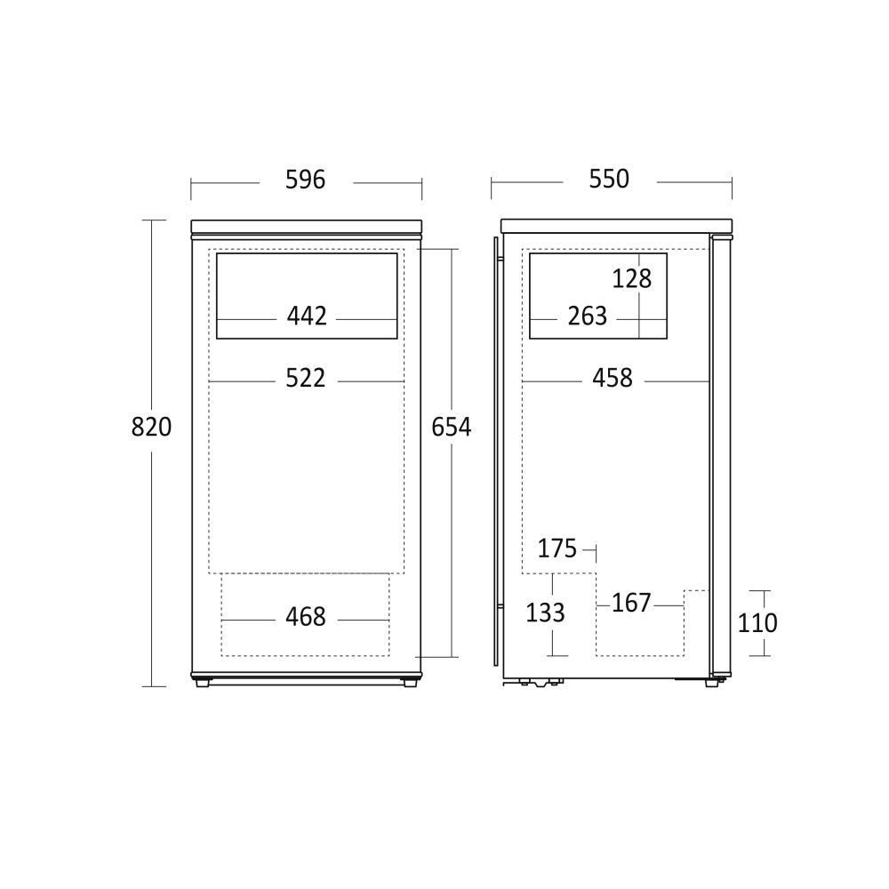Холодильник Combi BIC111WE