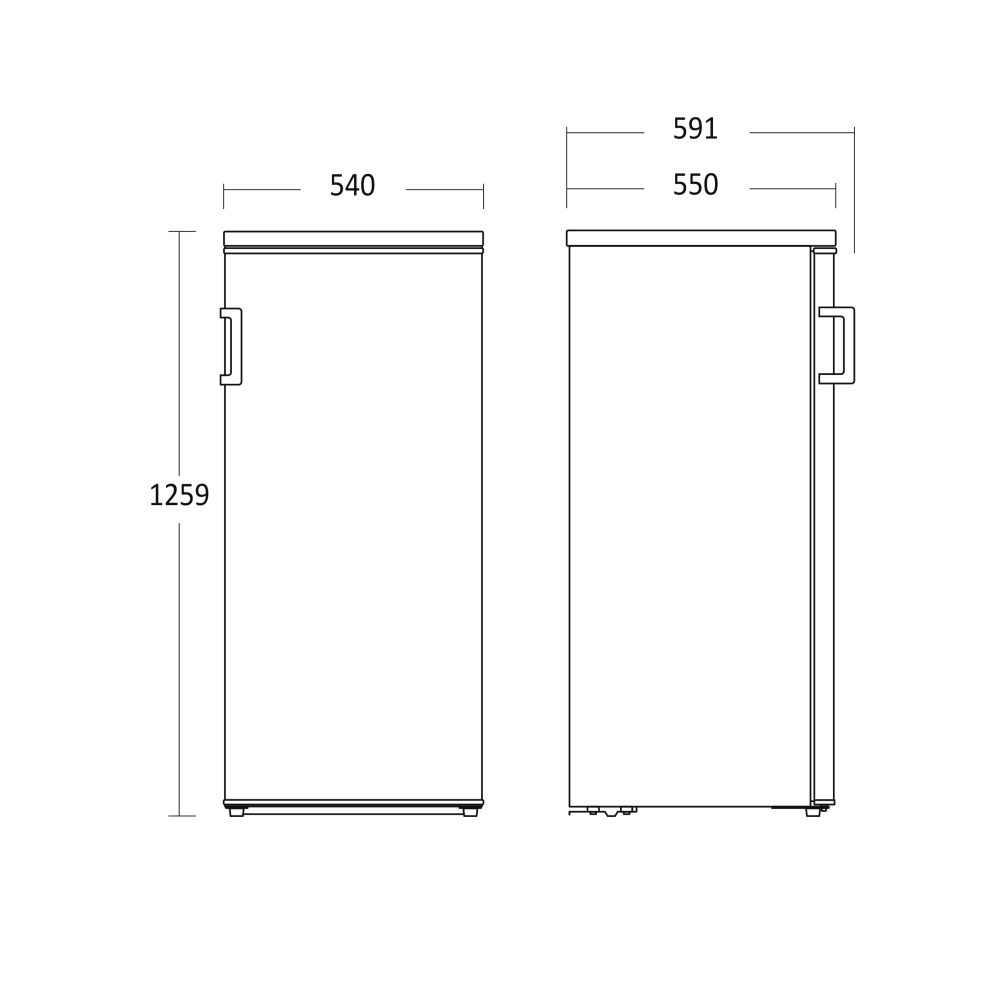 Встраиваемый морозильник FRF145WE