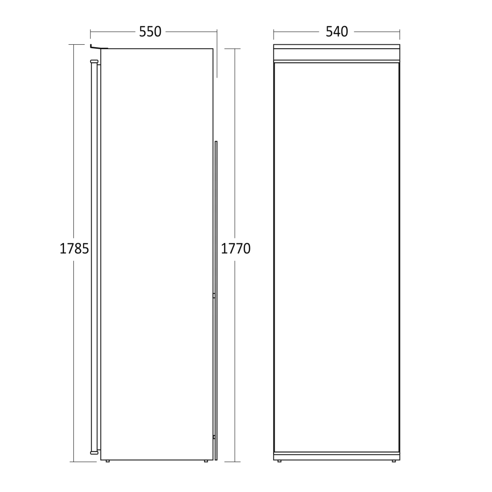 Морозильник 212L FRI212NFWD