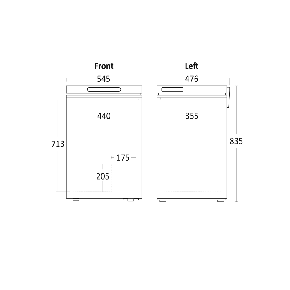 Морозильный ларь CF100WD