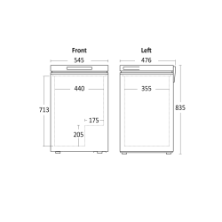 Морозильный ларь CF100WD