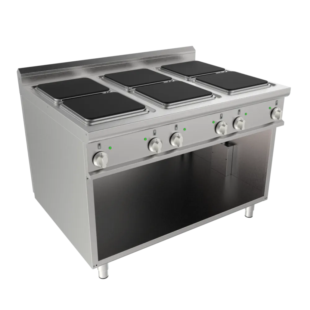 Электрическая плита с нейтральным шкафом LADYQ 900 LQ/CQE6BA