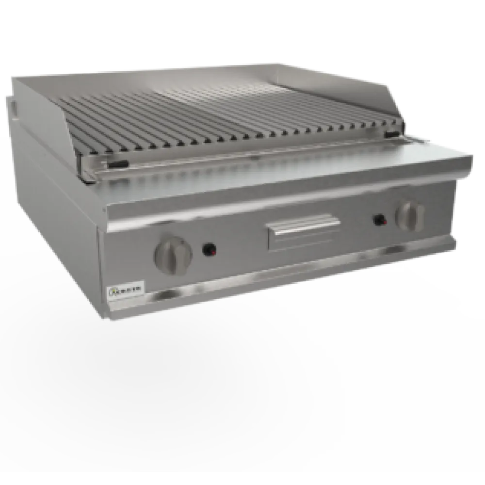 Лавовый газовый рифленый гриль LQ/BS2BB