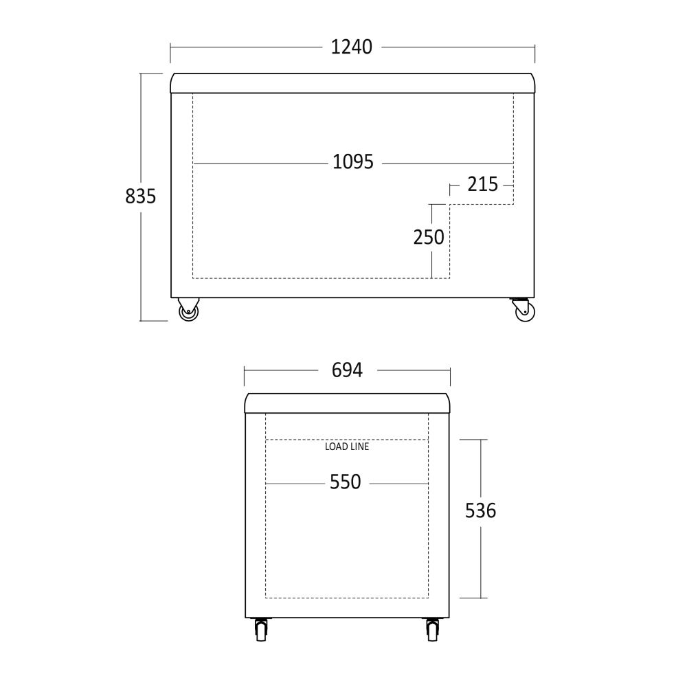 Морозильный ларь для мороженого 293L IC410D (23424310000IC410D)