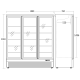 Морозильная витрина 1090L DF1563BD (25324010000DF1563BD)