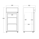Холодильная витрина 60L SC 81 BE (26310081BE10000)