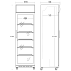 Холодильная витрина, белая 360L SD 420 E (26310420E110000)