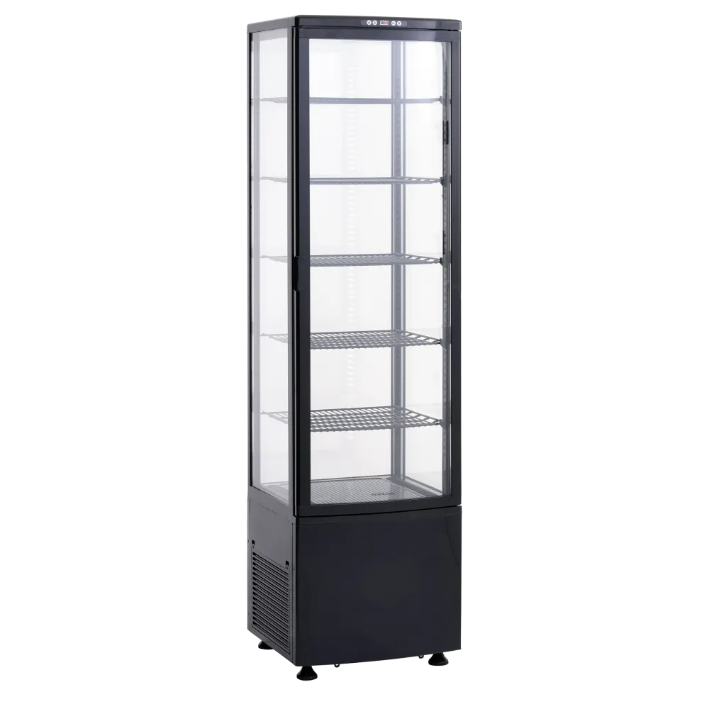 Холодильная витрина, чёрная 235л RTC 287 BE (19310287BE10000)
