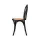 Стул MONET WOOD RT, чёрный (KDR/MONET.WOOD.RT.6001/JK/STM)