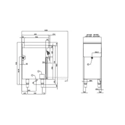 Газовая плита с духовкой CF4-68G/V