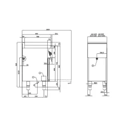Газовая плита с духовкой CF6-610G