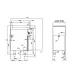 Газовая плита с электрической духовкой CF3-612GEMV (06791261)