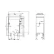 Газовая плита с электрической духовкой CFM3-612GEMV (06791263)