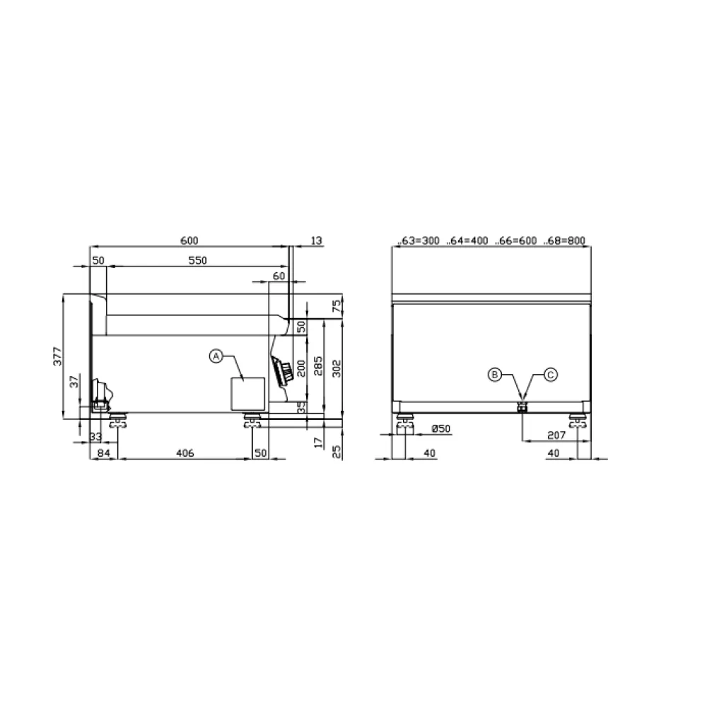 Газовый гриль CWT-64G (16250450)