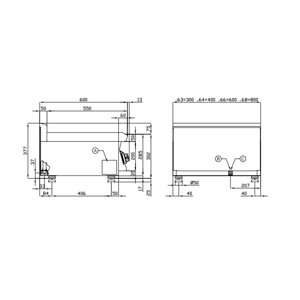 Газовый гриль CWT-66G (16250650)
