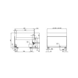 Фритюр газовый 8L F8T-63G