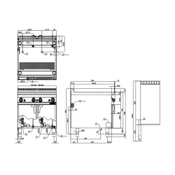Электрическая машина для приготовления пасты 40L 90 CPA-94ET